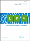 Logopedics Phoniatrics Vocology雜志封面